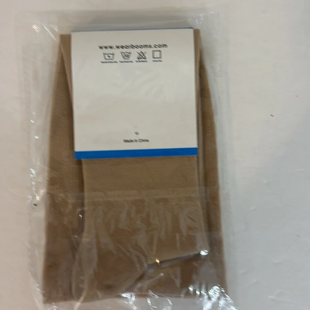 Booms  20-30 MmHg  Open toe Unisex Compression Socks 2XL Nude NWT